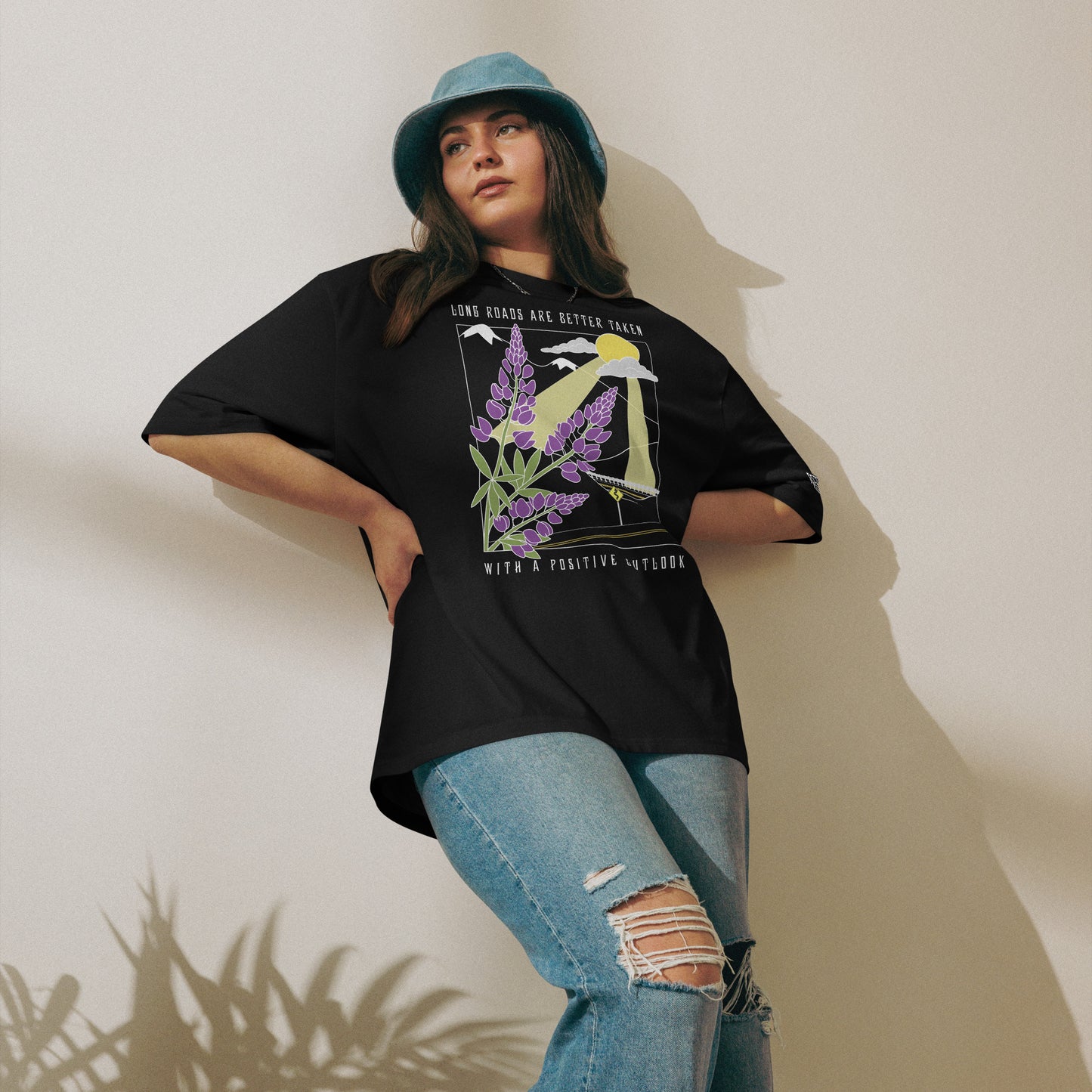 Lupine Oversized Tee