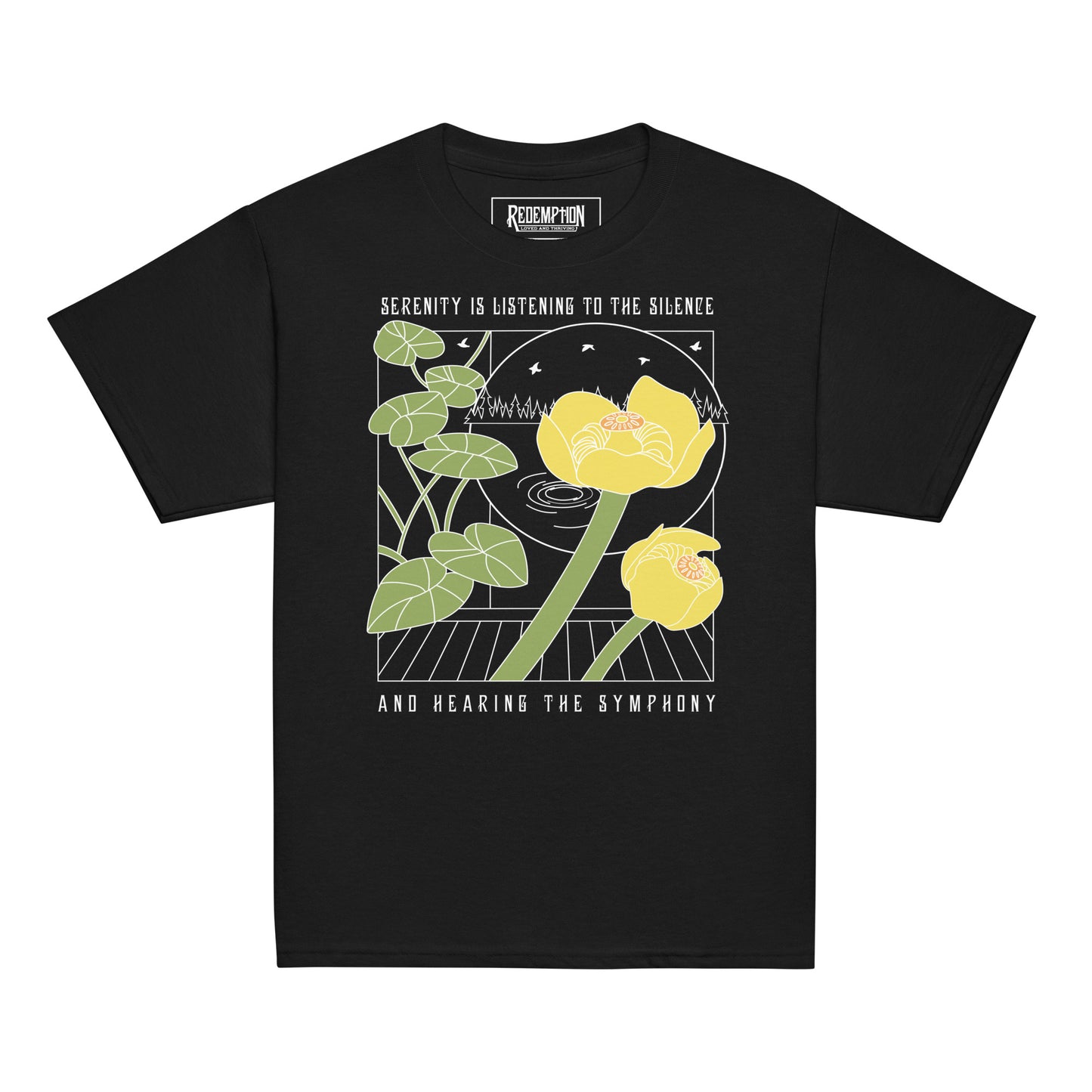 Yellow Pond Lily Kids Tee